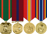 Marine Corps Anodized Mini Medals