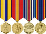 Air Force & Space Force Anodized Mini Medals