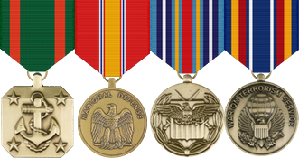 Navy Full Size Medals